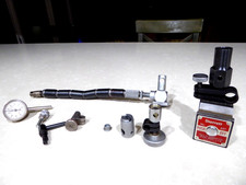 Vintage Starrett 657 Magnetic Base 196 Indicator Flex-O-Post Attachments Repair