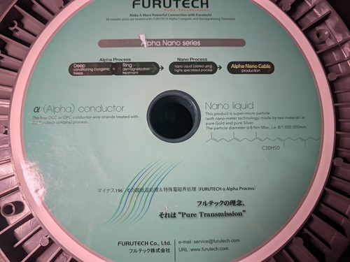 Câble furutech s022n - furutech, fp-s022n