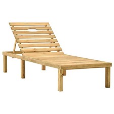 Bois de Pin Imprégné Chaise