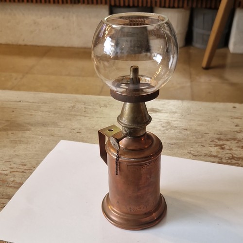 Lampe pigeon pétrole - À,