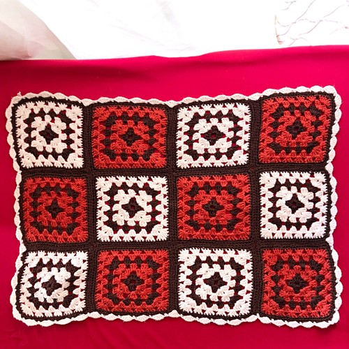 Napperon crochet fait - napperon, main