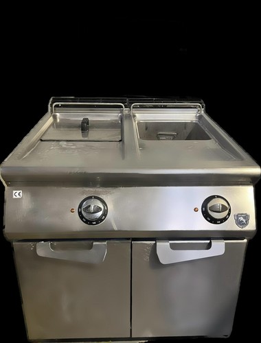 Double friteuse électrique - double,
