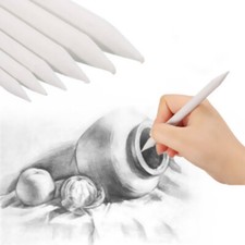 Lot de 6 crayons à dessin blancs pastels et fusains | н хд кы S2 B8Z2