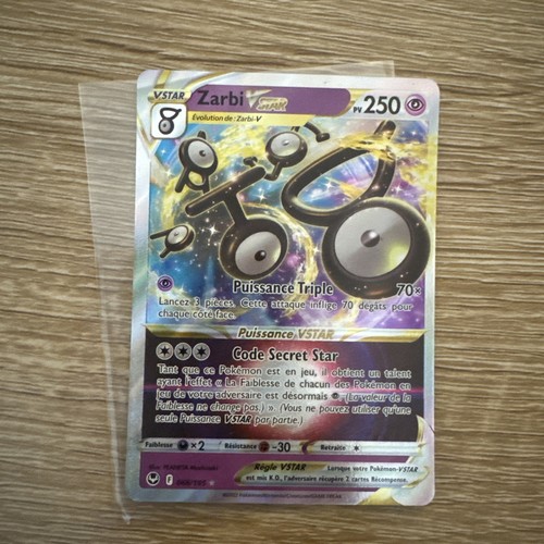 Carte pokémon zarbi vstar - carte,