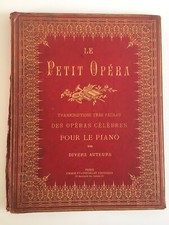 le petit opéra pour le piano