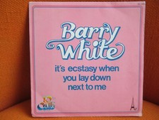 VINYL 45 T – BARRY WHITE : IT’S ECSTASY WHEN… - FUNK SOUL DISCO – EX ! - 1977 FR