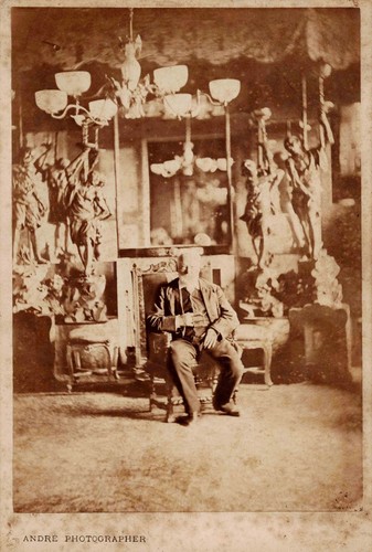 Victor hugo dans salon - victor,