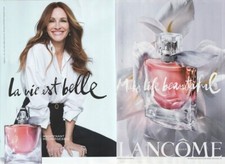 Paper Advertising - La Vie est Belle de Lancôme 2 Pages 