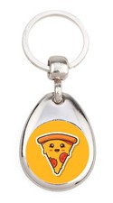 Pizza cute - Porte clé en