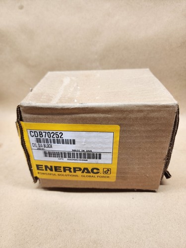 Enerpac cdb70252 block - enerpac,
