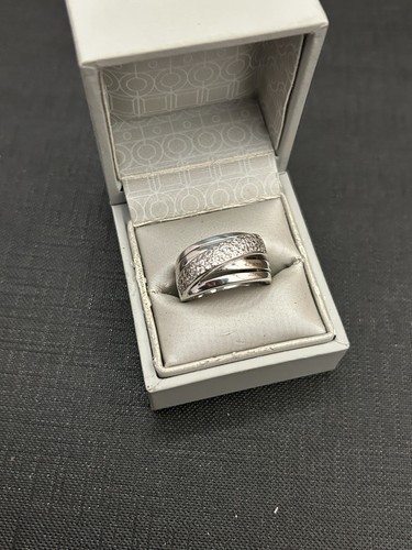 Belle bague argent - massif, avec