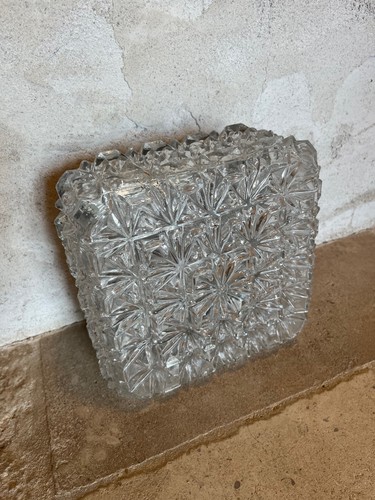 Applique carrée verre - applique,