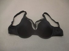 32G Marlies Dekkers Womens Black Lined Underwire Back Closure Demi Bra 9L