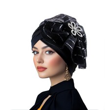 Femmes Musulmanes Bonnet Fleur