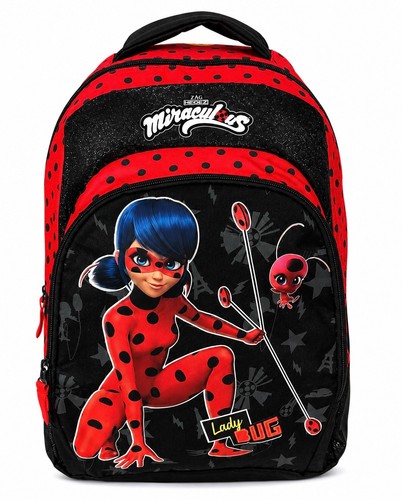 Sac dos cartable - dos, miraculous