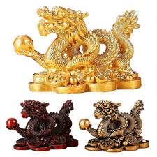 Figurine dragon prospérité