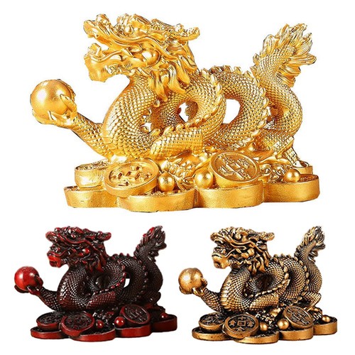 Figurine dragon prospérité