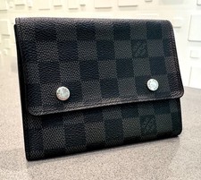 Authentic LOUIS VUITTON Compact Modulable Wallet Damier Graphite Black