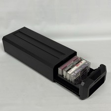 Posso Cassette Tape Storage Case The Media Box Hard Case Made In France Vintage