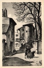 Old postcard Toul Rue Corne de Cerf carrefour (1465788)