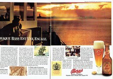 Publicité Advertising 107  1979  la Bière Bass Pale Ale   (2p) Folies Bergères
