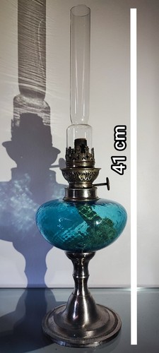 Lampe pétrole ancienne - lampe, à