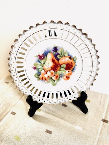 Assiette ajourée - ajourée, de