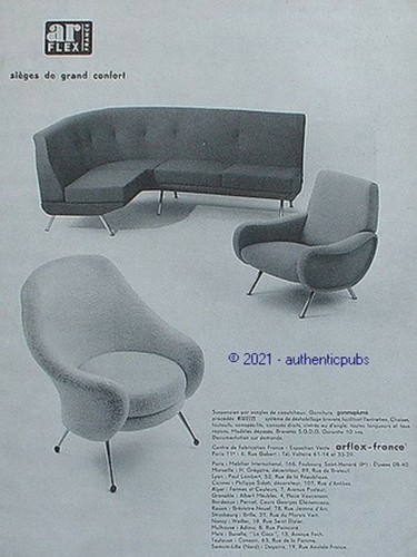 Publicite arflex fauteuil - publicite,