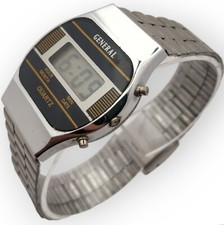 General LCD Date 32mm 1980s