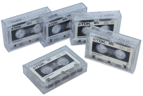 Tdk lot microcassette - lot, 5