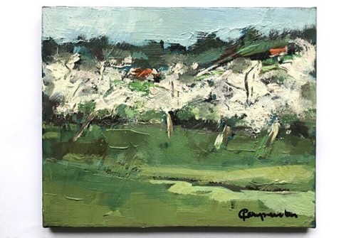 Tableau toile signée - tableau,