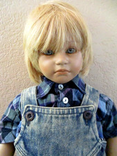1987 Annette Himstedt "TIMI DOLL" The American Heartland Collection 22" Vinyl VG