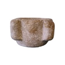 Mortier de pharmacie en pierre