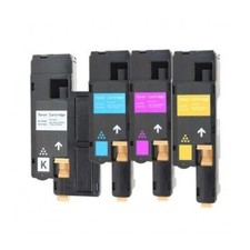 Pack 04 toner  COMPATIBLE DELL 1660 BK/C/M/Y pour imprimante DELL C1660W