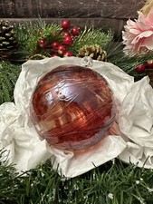 boule de noël ronde ancienne