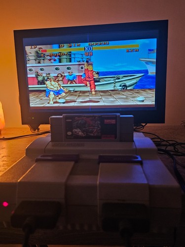Console super nintendo usa - console,