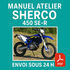 Manuel Atelier Sherco 450 SE R