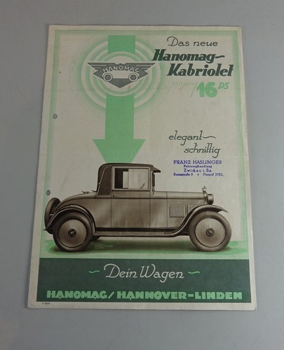 Brochure hanomag - hanomag, 3/16