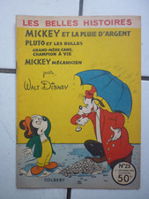 WALT DISNEY /  LES BELLES  HISTOIRES  23  /  MICKEY ET LA PLUIE D ARGENT  / 1955