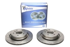 TA Technix Disques De Frein Sport Arrière Pour BMW Série 3 M3 E36 Z3 M E36