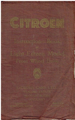 Citroen traction avant - (uk),