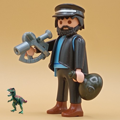 Figurine playmobil capitaine - figurine,