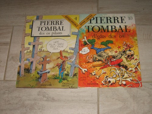 Lot pierre tombal - 2, bd