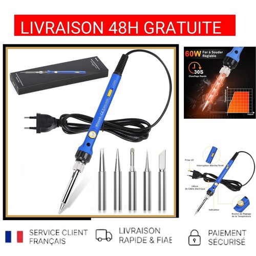 Kit fer souder wiecok 60w - fer,