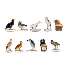 Complete set of 10 feves Avière de Beauval 2025