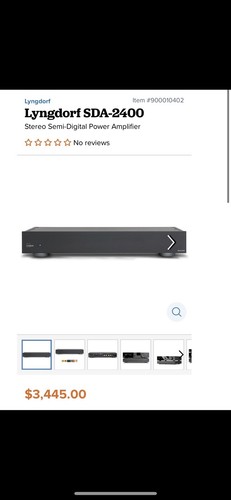 Lyngdorf sda 2400 stereo - lyngdorf, power