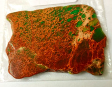 Pierre précieuse en vrac brute stabilisée Kingman dalle turquoise bleue natur...