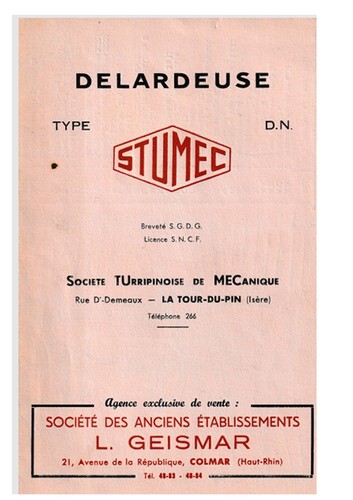 Stumec geismar crossbar drill - geismar,