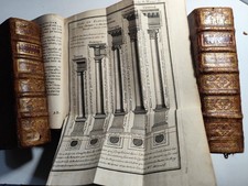 Lot 3 volumes 1736 - ROLLIN histoire ancienne - gravures