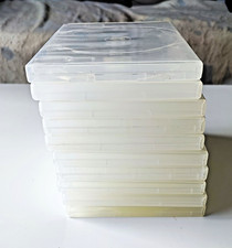 Lot de 10 Boîtiers Vides de Blu-ray Ou DVD Transparents